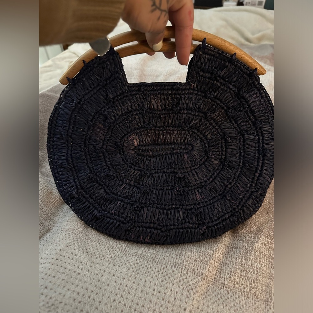 ⭐️ Mar Y Sol Straw Clutch, NWOT - Picture 3 of 4